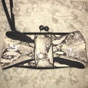 COPY - Jessica Simpson Snake Skin Clutch